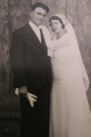 Albert Mergoux mariage avec Rosalie Buttin - 28 juillet 1934