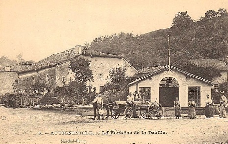 Attignéville - La Fontaine de La Deuille