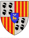 Blason des seigneurs de Châteauneud-de-Barjac