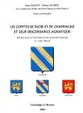 Couverture du livre des comtes de Blois et de Champagne et leur descendance agnatique