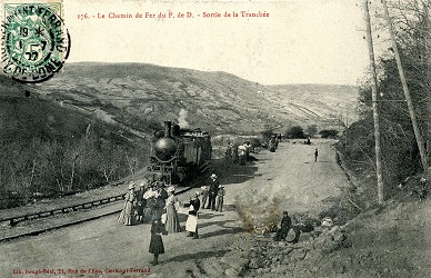 Chemin-de-fer du Puy de Dôme en 1907