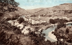 Vue générale d'Entraygues-sur-Truyère