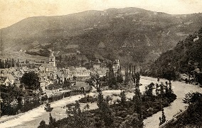 Vue générale d'Entraygues-sur-Truyère