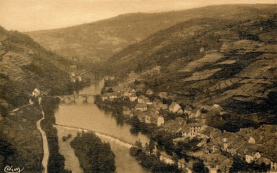 Entraygues-sur-Truyère - Vue générale