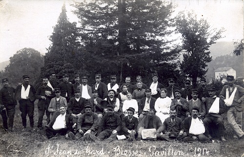 Blessés - Saint-Jean-du-Gard - Pavillon - 1914