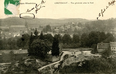 Giromany - vue générale en 1913