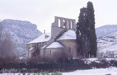 Notre-Dame-des-Champs sous la neige