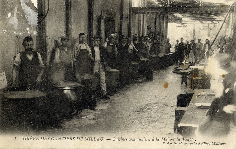 Greve des gantiers de Millau janvier - mai 1935