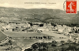 Vue générale d'Entraygues-sur-Truyère