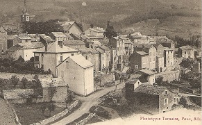 Vue générale d'Entraygues-sur-Truyère