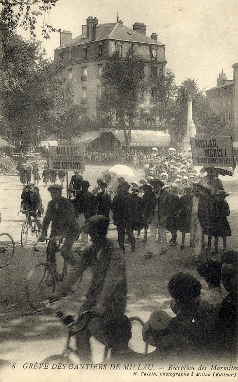 Greve des gantiers de Millau janvier - mai 1935