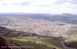 Panorama de Millau vu de la Pouncho d'Adgast