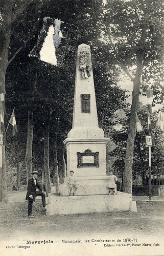 Marvejols - Monument aux combattants de 1870-1871