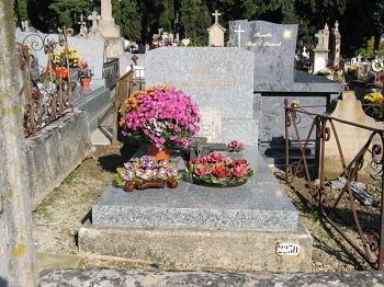 Tombe famille Brouillet cimetière de Millau